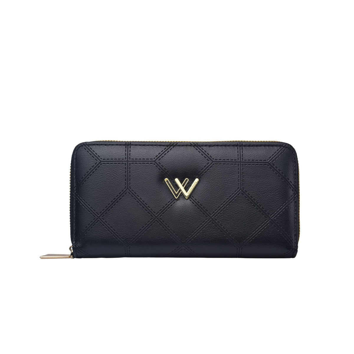 Women's Double Layer Zipper Long Clutch Multiple Ladies Wallet