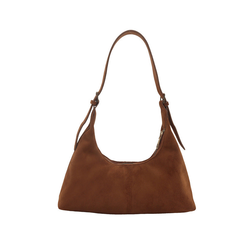 Veet Solid Color Simple Trendy Retro Commuter Large Bags