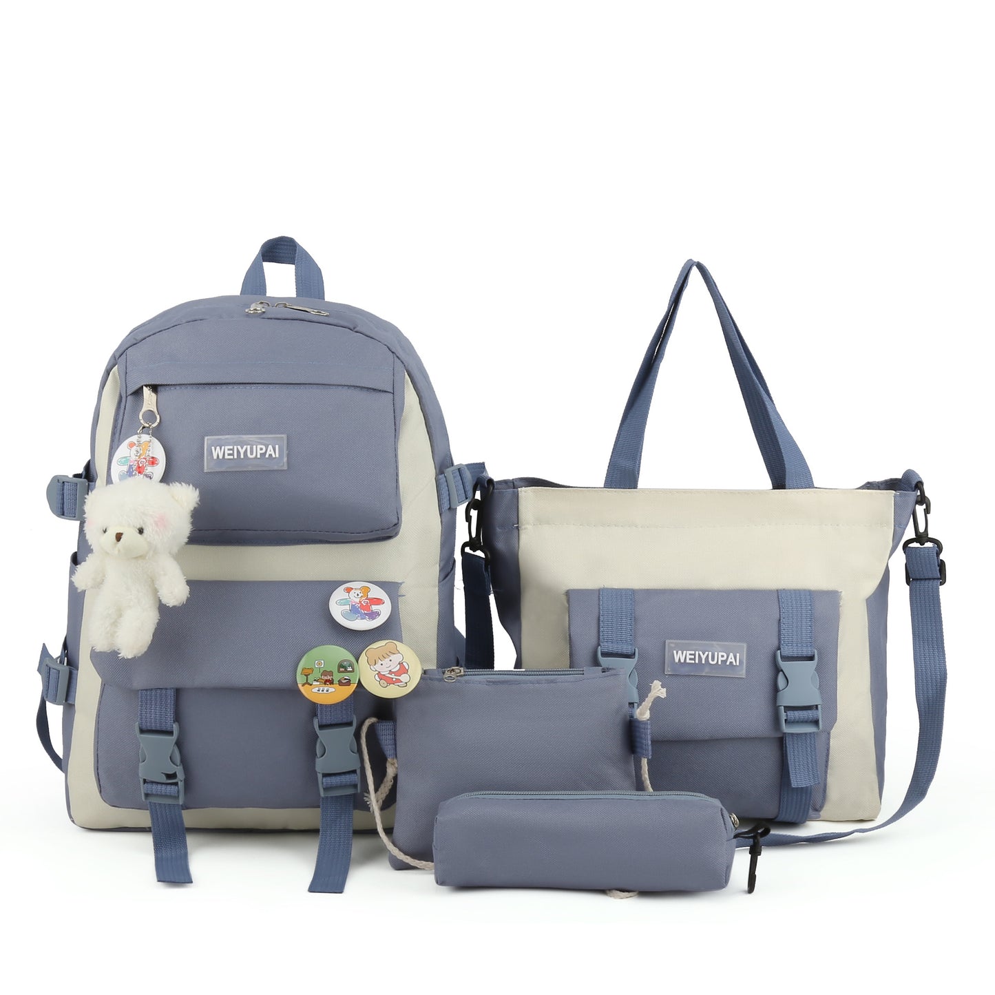 Women's Korean Canvas The Campus Of Large Backpacks