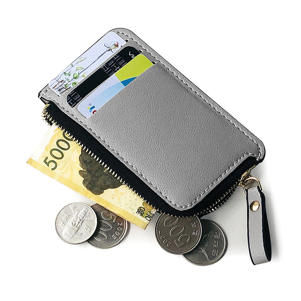 Men's Korean Style Zip Creative Short Business Men's Wallet