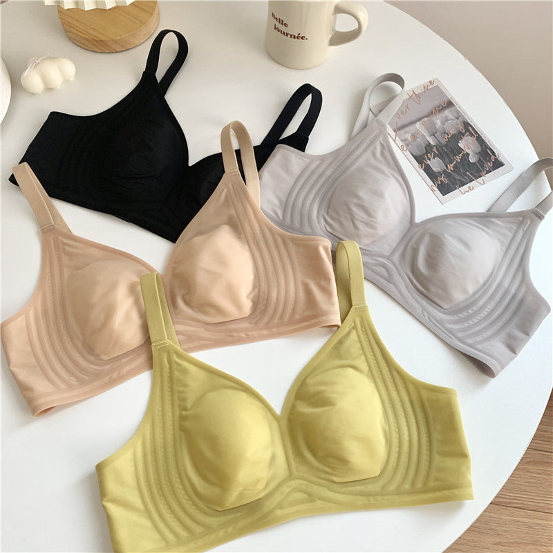 Women's Frozen Mask Underwear Jelly Stick Push Everyday Bras