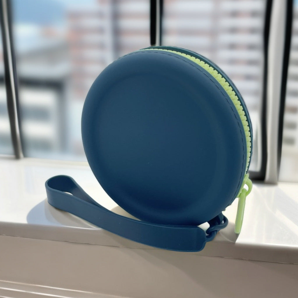 Innovative Adult Earphones Jewelry Simple Round Bags