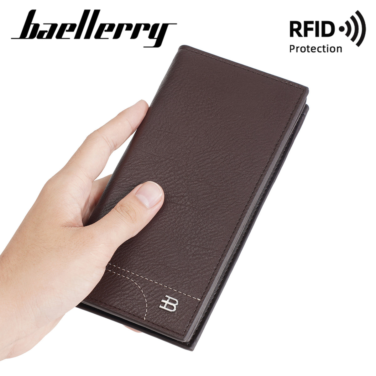 Men's High-grade Retro Multiple Slots Two-fold Suit Men's Wallet