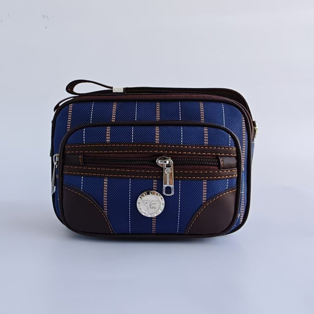 Cloth Medium Horizontal Zipper Changing Sandwich Sewing Line Bags