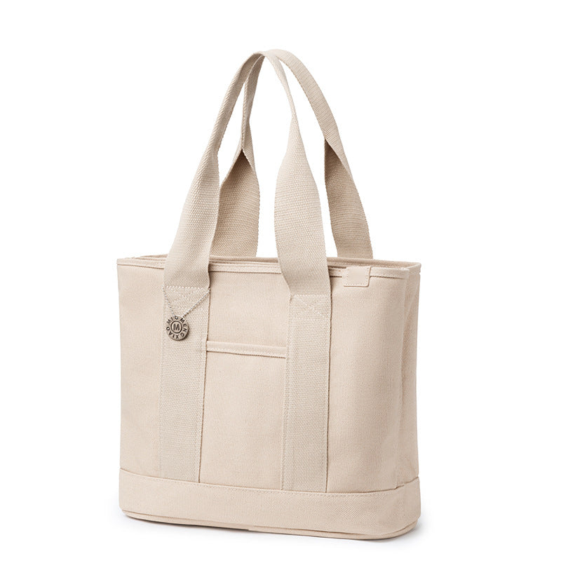 Classy Korean Style Canvas Lunch Hand Handbags