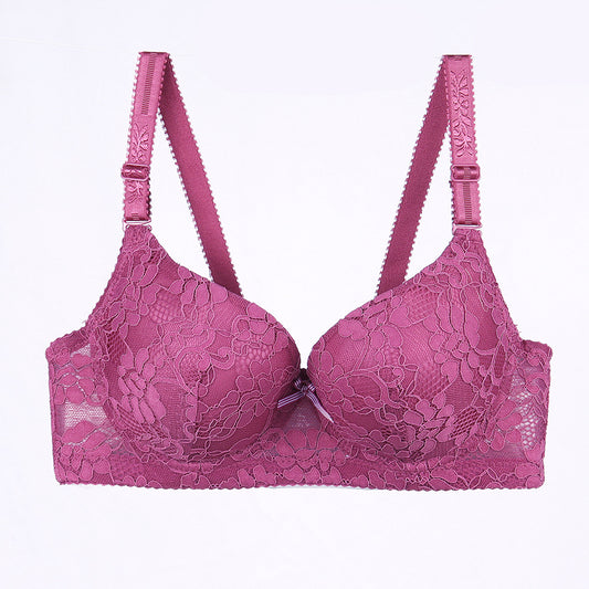 Breasts Contracting Female Lace Thin Soft Bras