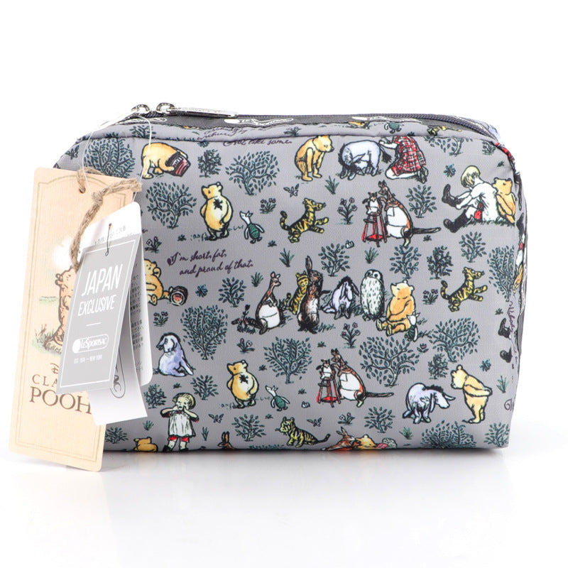 Name Cartoon Horizontal Printing Female Makeup Crossbody Bags