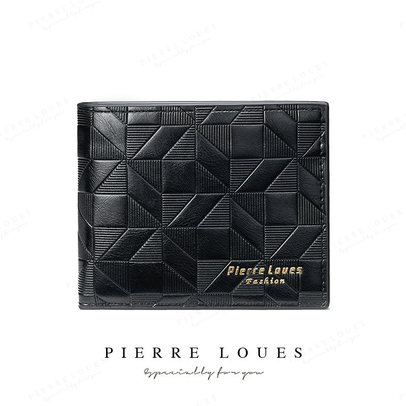Men's Short Multiple Slots Business Horizontal Soft Men's Wallet