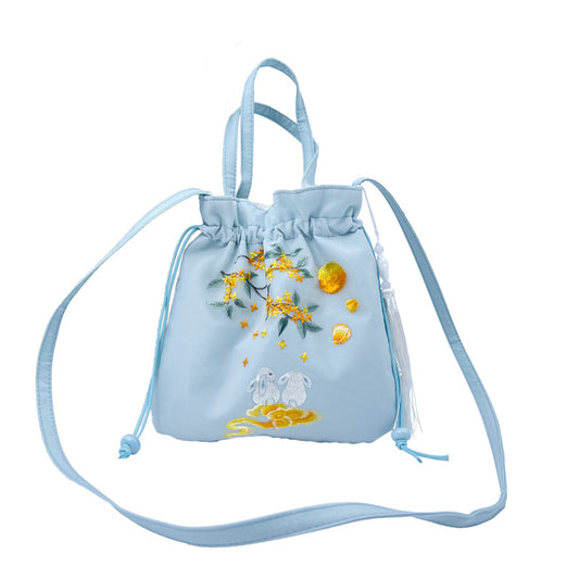 Embroidery National Style Han Chinese Clothes Crossbody Bags