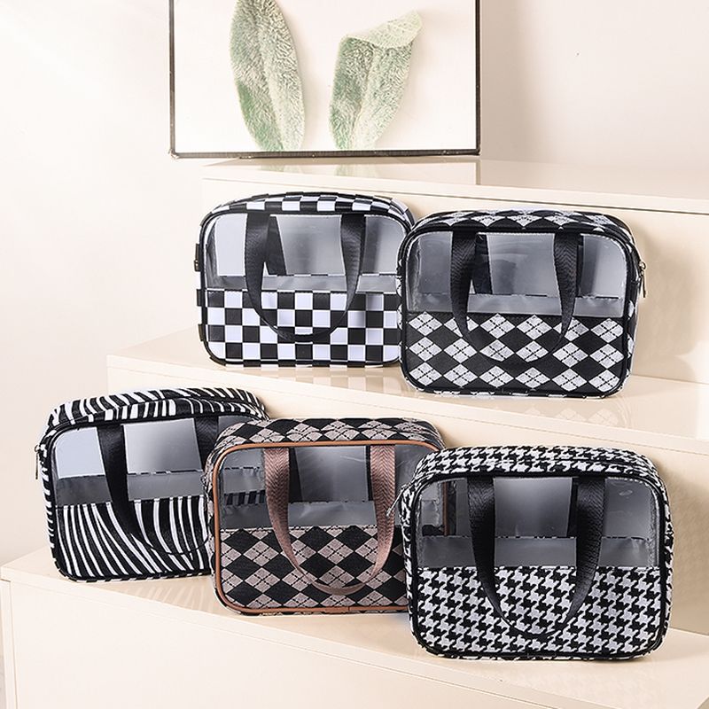 Portable Toiletry Cosmetics Storage Pattern Large Bags