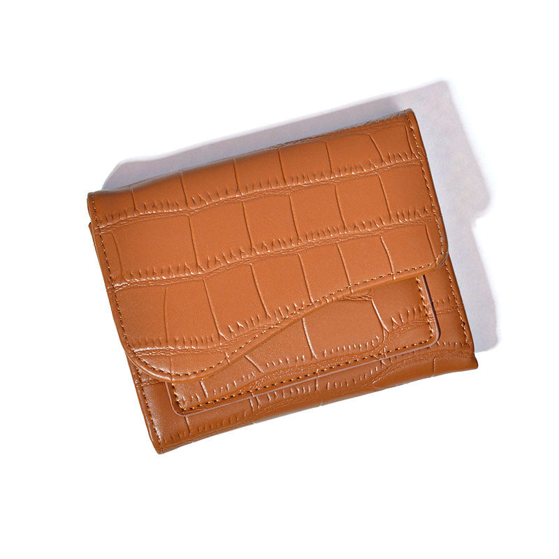 Women's Beautiful Korean Short Chic Zipper Ladies Wallets