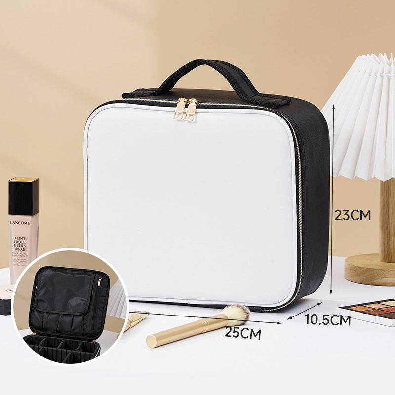 With Mirror Simple Artist City Convenient Cosmetic Cases