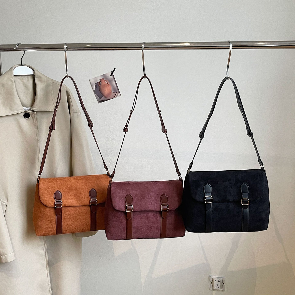 Graceful Women's Design Frosted Vintage High-grade Women's Shoulder Bag