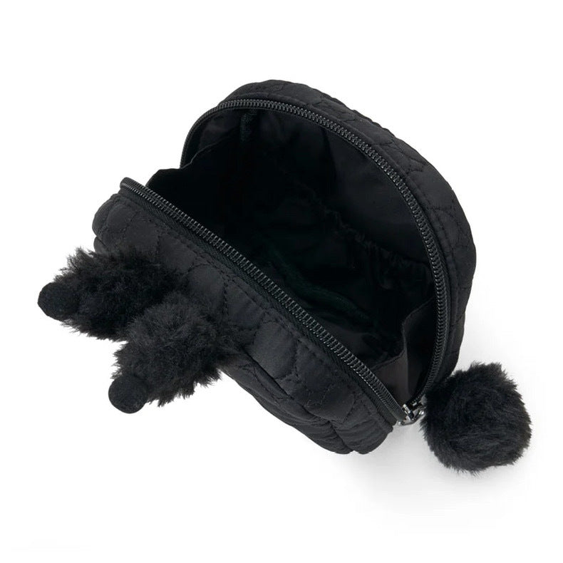 Merlot Clow Rabbit Sisters Storage Pink Makeup Bag