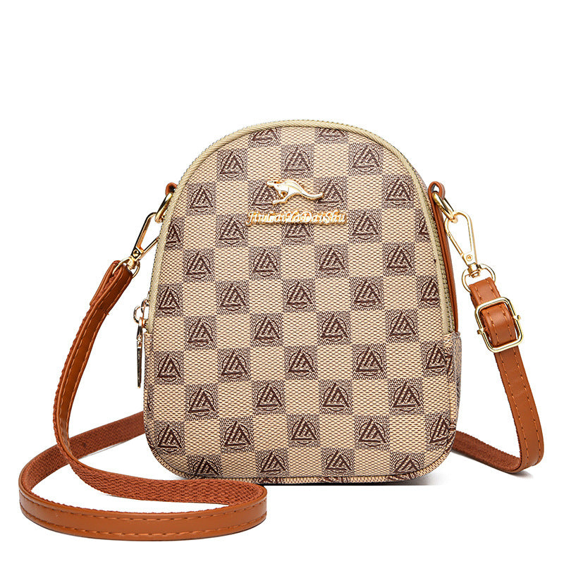 Women's Kangaroo Mobile Mini Light Luxury Minority Summer Shoulder Bags