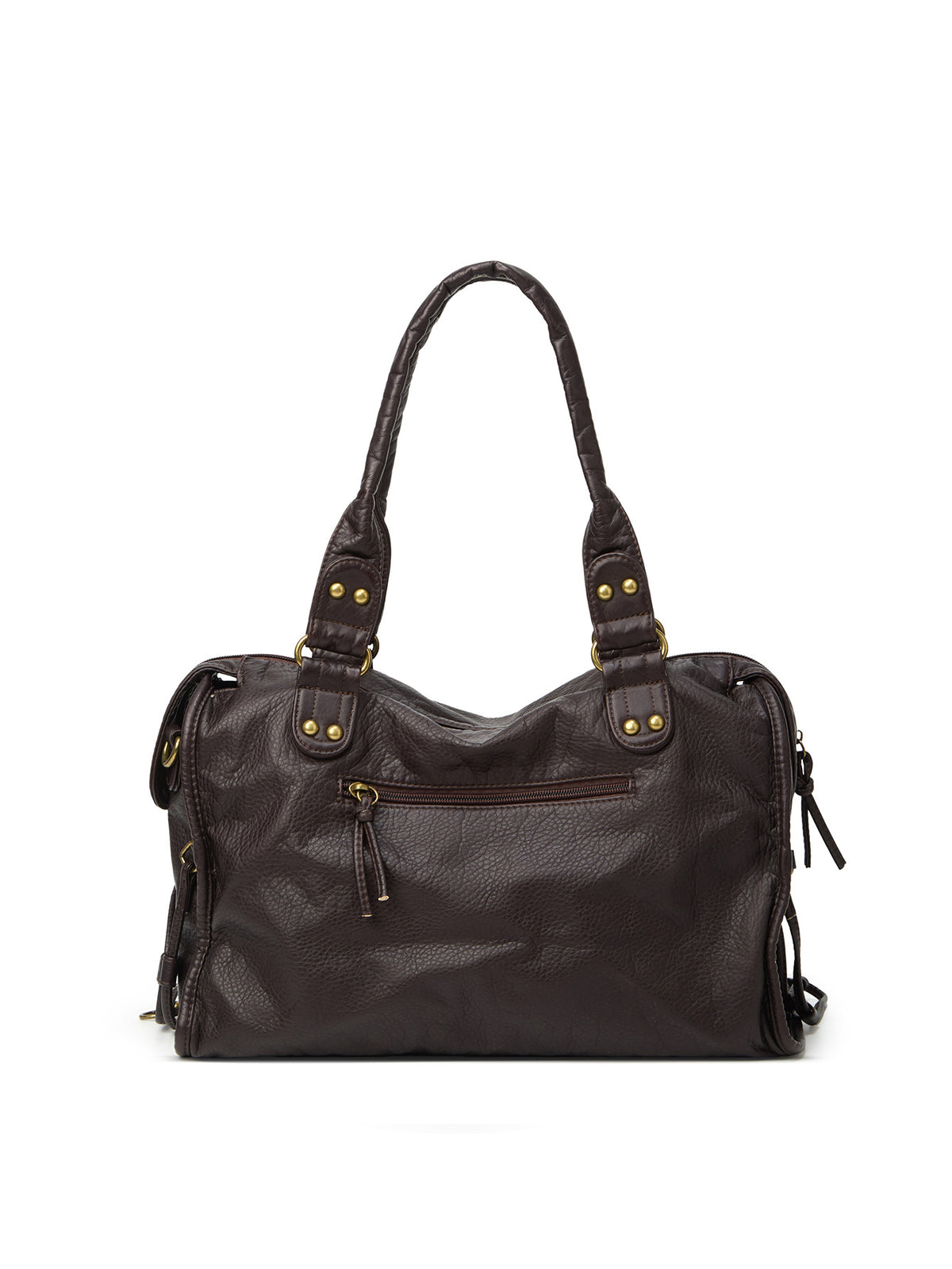 Fashion Retro Portable Washed Soft Motorcycle Large Bags