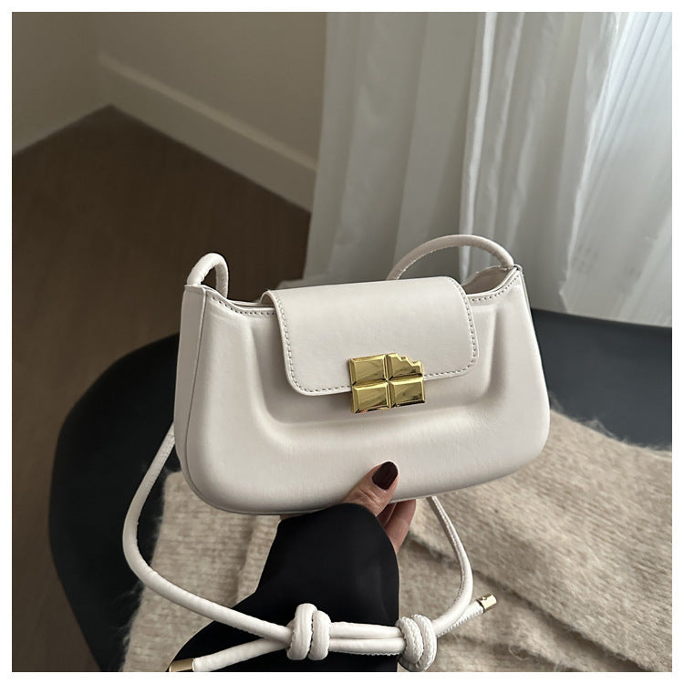 Women's Pure Color Trendy Texture Shell Style Solid Large Women's Shoulder Bag