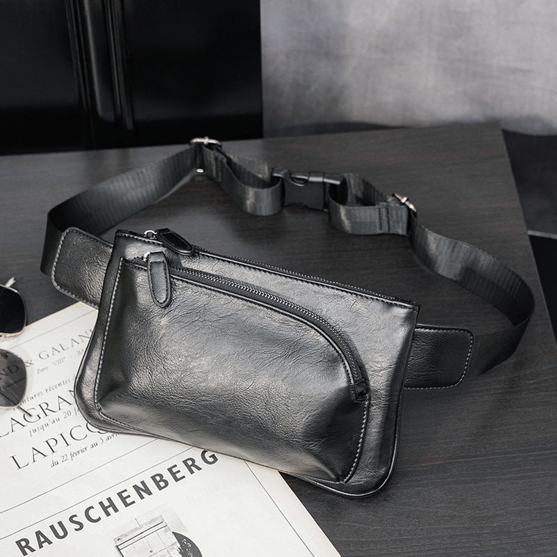 Charming Men's Mobile Korean Style Trendy Men's Chest Bags