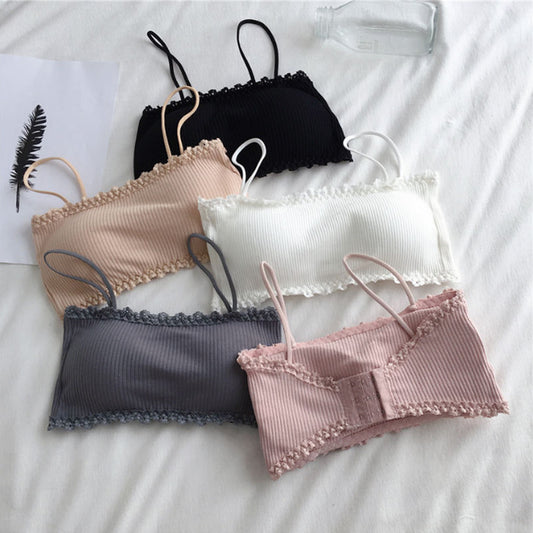 Youth Development Period Underwear Lace Thread Tanks Camis