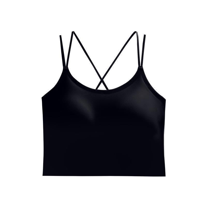 Women's U-shaped Backless Integrated Wireless Underwear Sling Bras