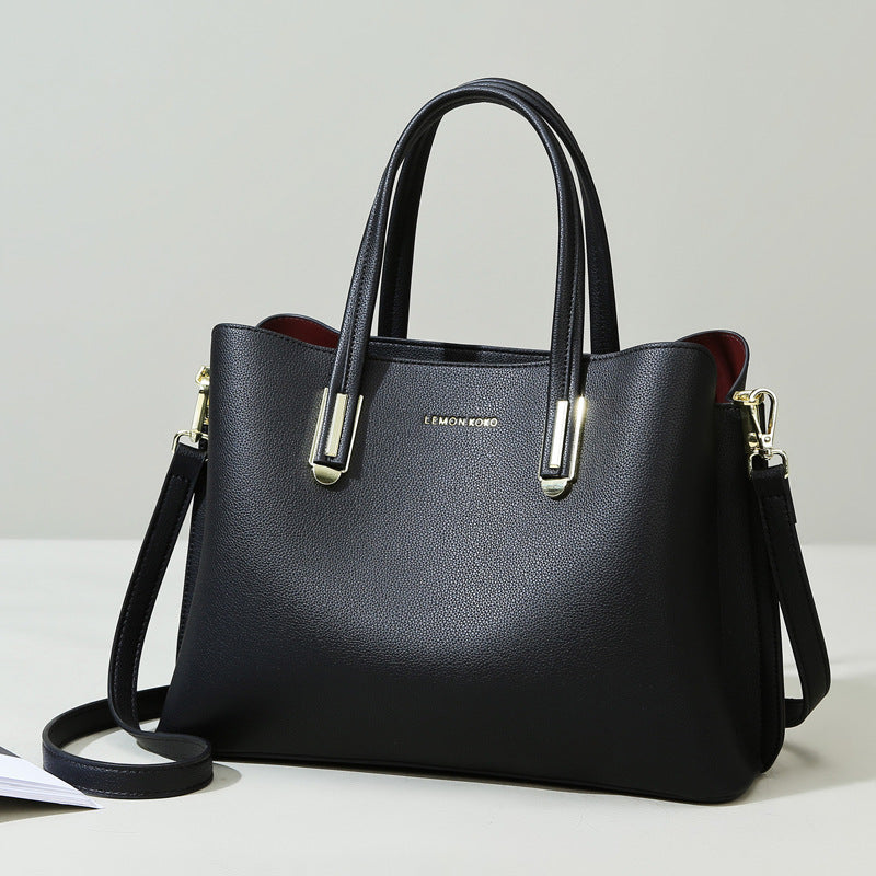 Women's Fashionable Large Capacity Mom Portable Big Handbags