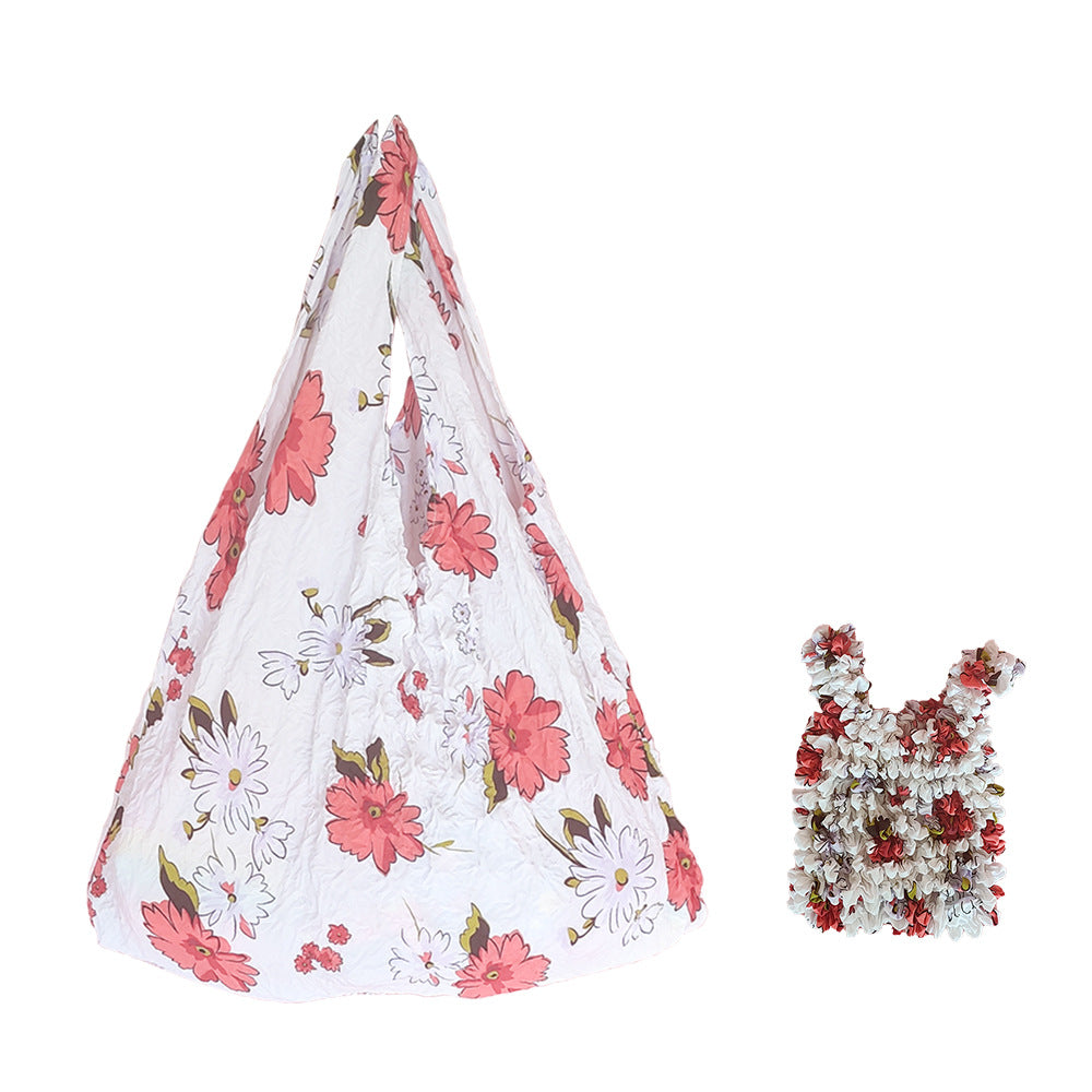 Flower Hedgehog Pineapple Bread Magic Telescopic Handbags