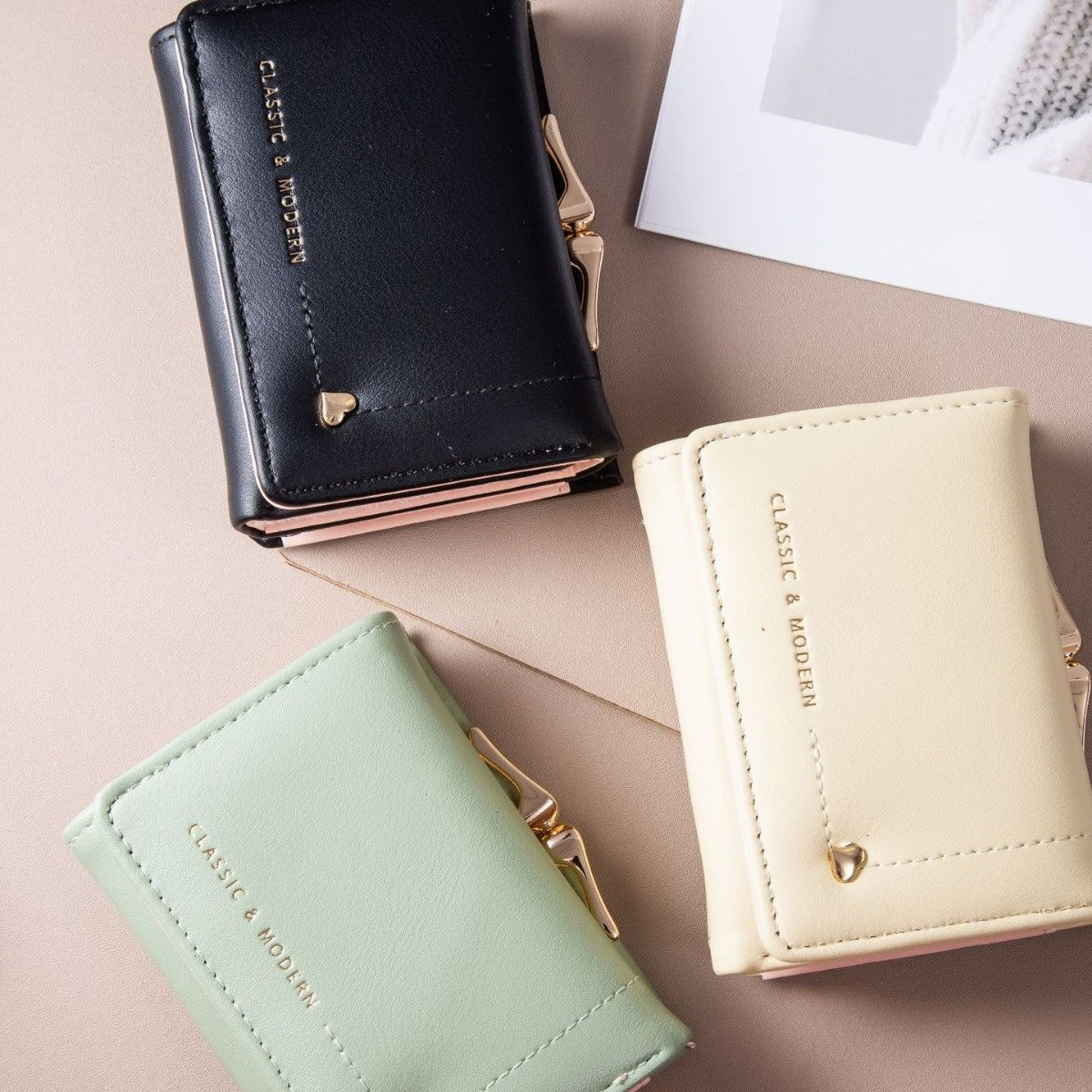 Women's Large Capacity Short Pocket Gifts Ladies Wallet