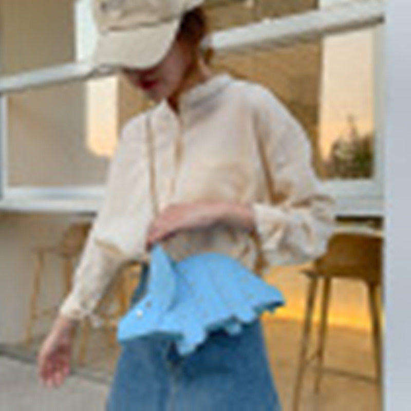 Women's Funny Personality Triceratops Dinosaur Style Rivet Women's Messenger Bag