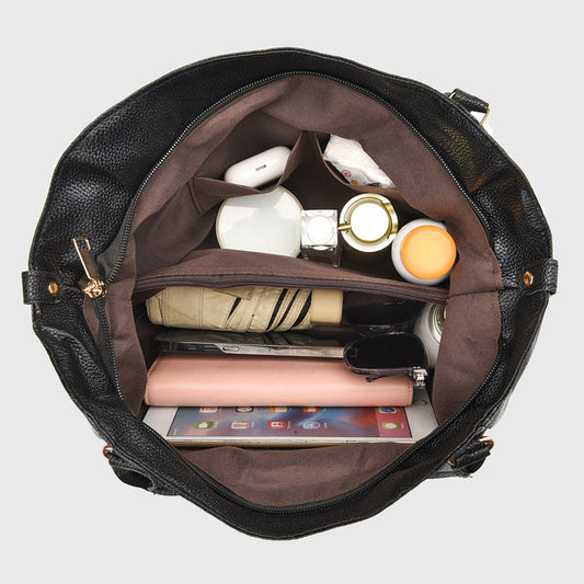 Women's Stylish Soft Leather Fashion Mom Shoulder Bags