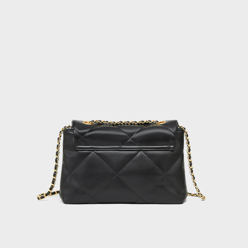 Women's Summer High-grade Chain Rhombus Underarm Leather Women's Messenger Bag