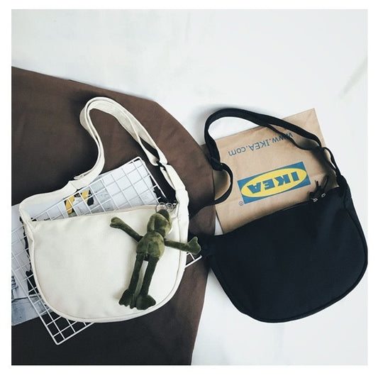 Dumpling Fashion Style Large Capacity Book Holding Crossbody Bags