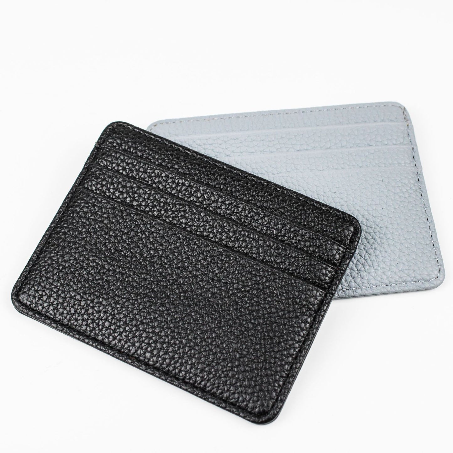 Graceful Cool Exquisite Leather Cutting Ferrule Card Holder