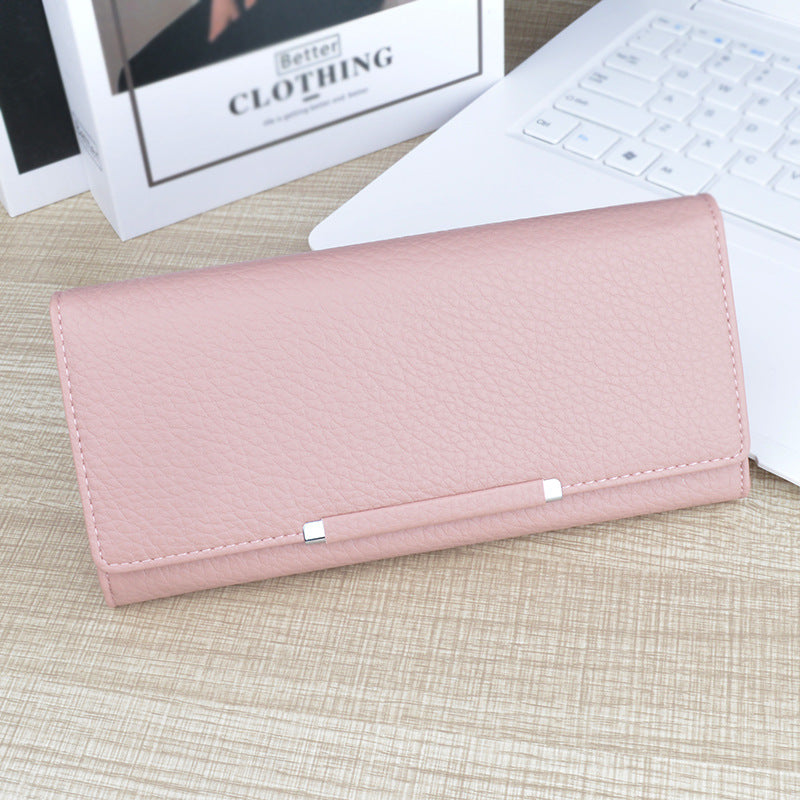 Women's Female Long Clutch Mom Fashion Simple Large Ladies Wallet