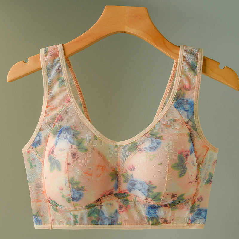 Underwear Fixed Cup Without Steel Ring Tanks Camis