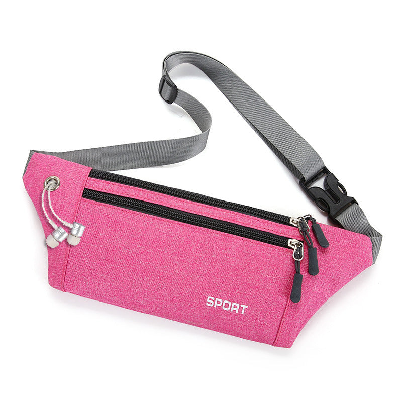 Women's & Men's & Summer Thin Personal Exercise Mobile Men's Waist Packs