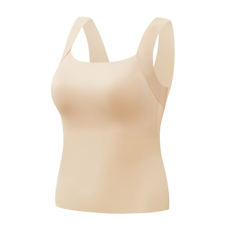 Women's Seamless One-piece Beauty Back Underwear Padded Bras