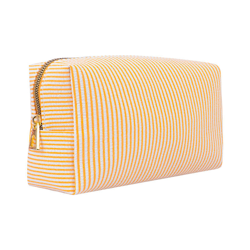 Seersucker Portable Outing Beauty Indian Style Bags
