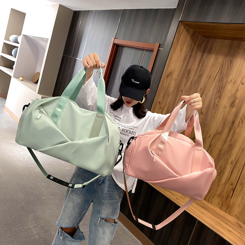 Women's Dry Wet Separation Lightweight Large Capacity Travel Bags