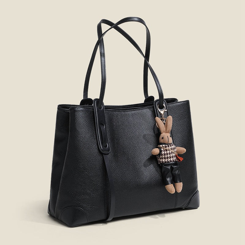 Women's Summer Genuine Leather Large Capacity Portable Women's Shoulder Bag