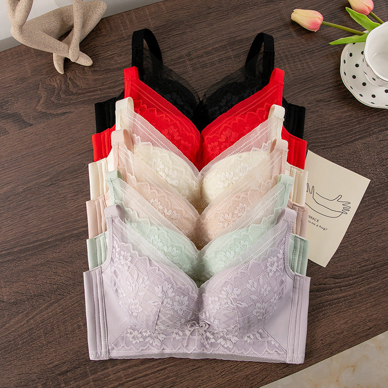 Women's Thin Breathable Push Up Massage Mesh Bras