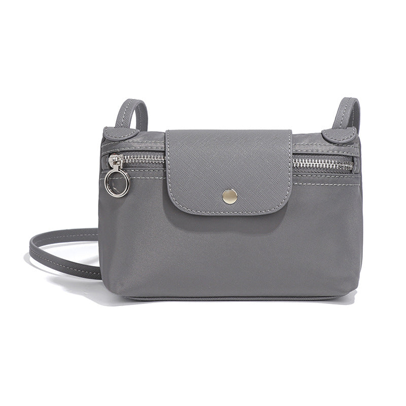 Women's French Nylon Envelope Solid Color Simple Mahjong Bags