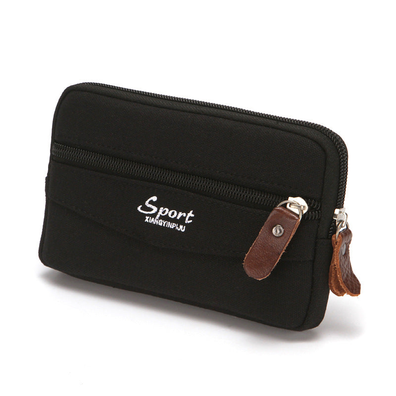 Single-layer Inch Mobile Canvas Construction Site Phone Bags