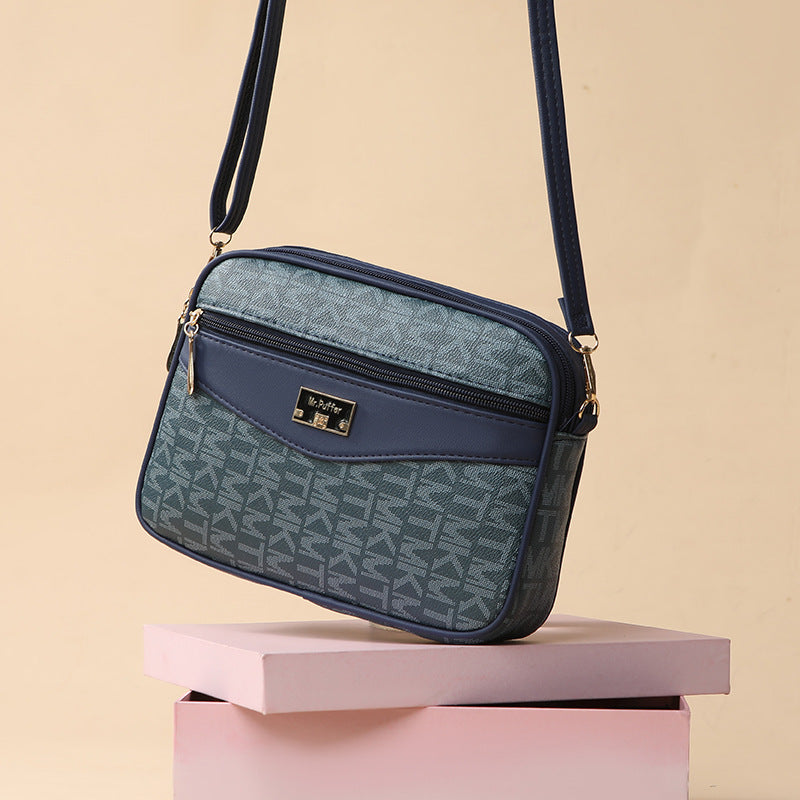 Women's Printed Letter Fashion Large Capacity Women's Messenger Bag