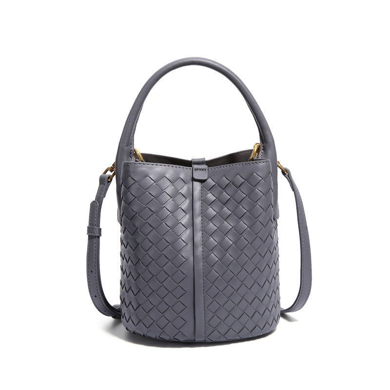 Attractive Popular Hand-woven Trendy Solid Color Handbags