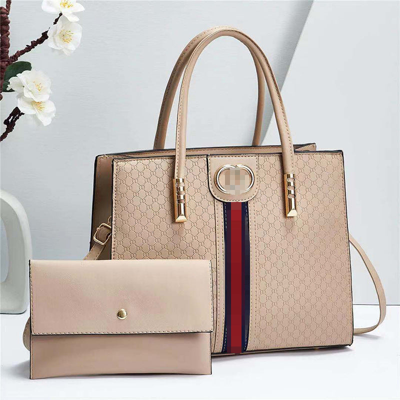 New Women's Comfortable Slouchy Elegant Two-piece Handbags