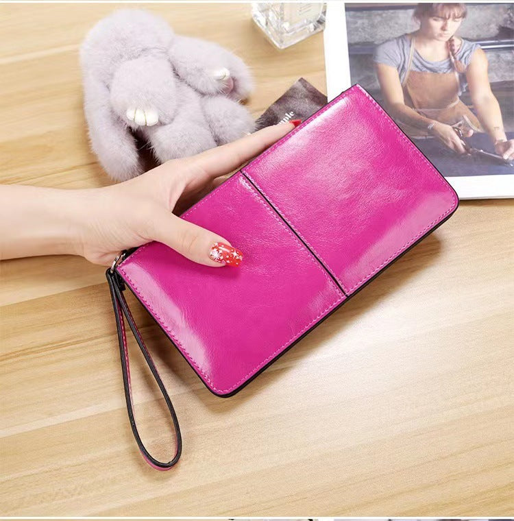 Women's Long Clutch Multiple Slots Large Capacity Ladies Wallet