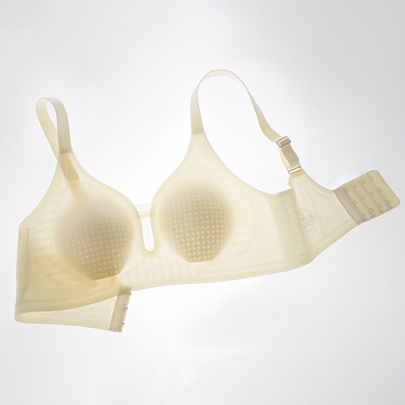 Support Jelly Glue Seamless Underwear Female Summer Bras