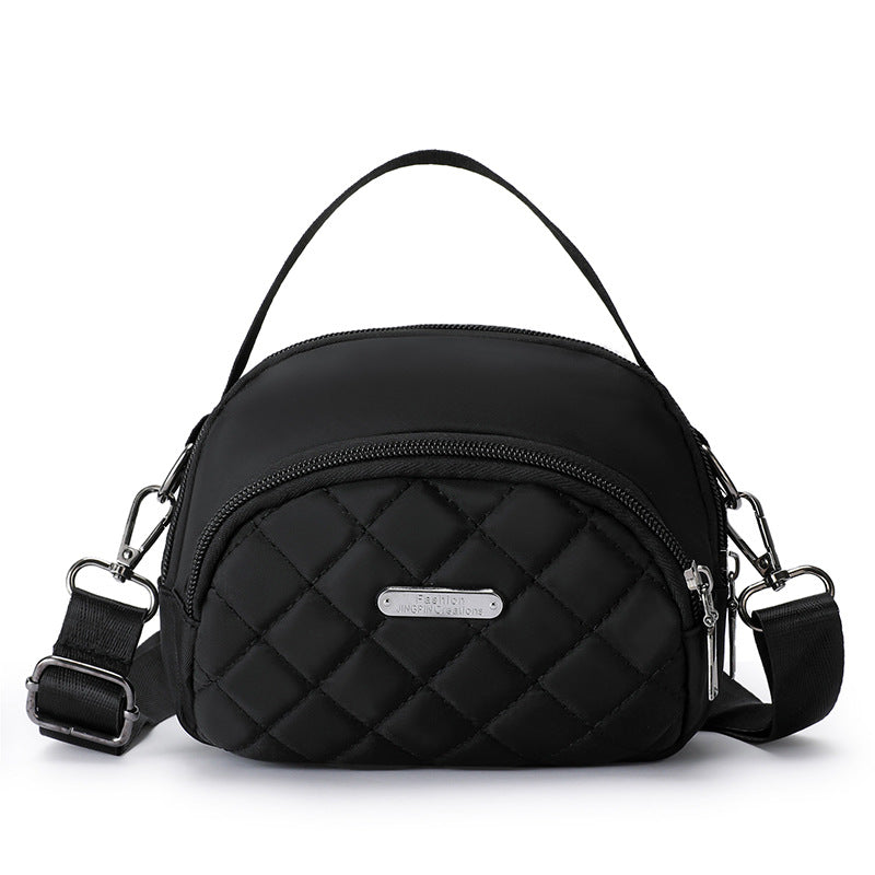 Women's Canvas Waterproof Exercise Oblique International Stall Shoulder Bags