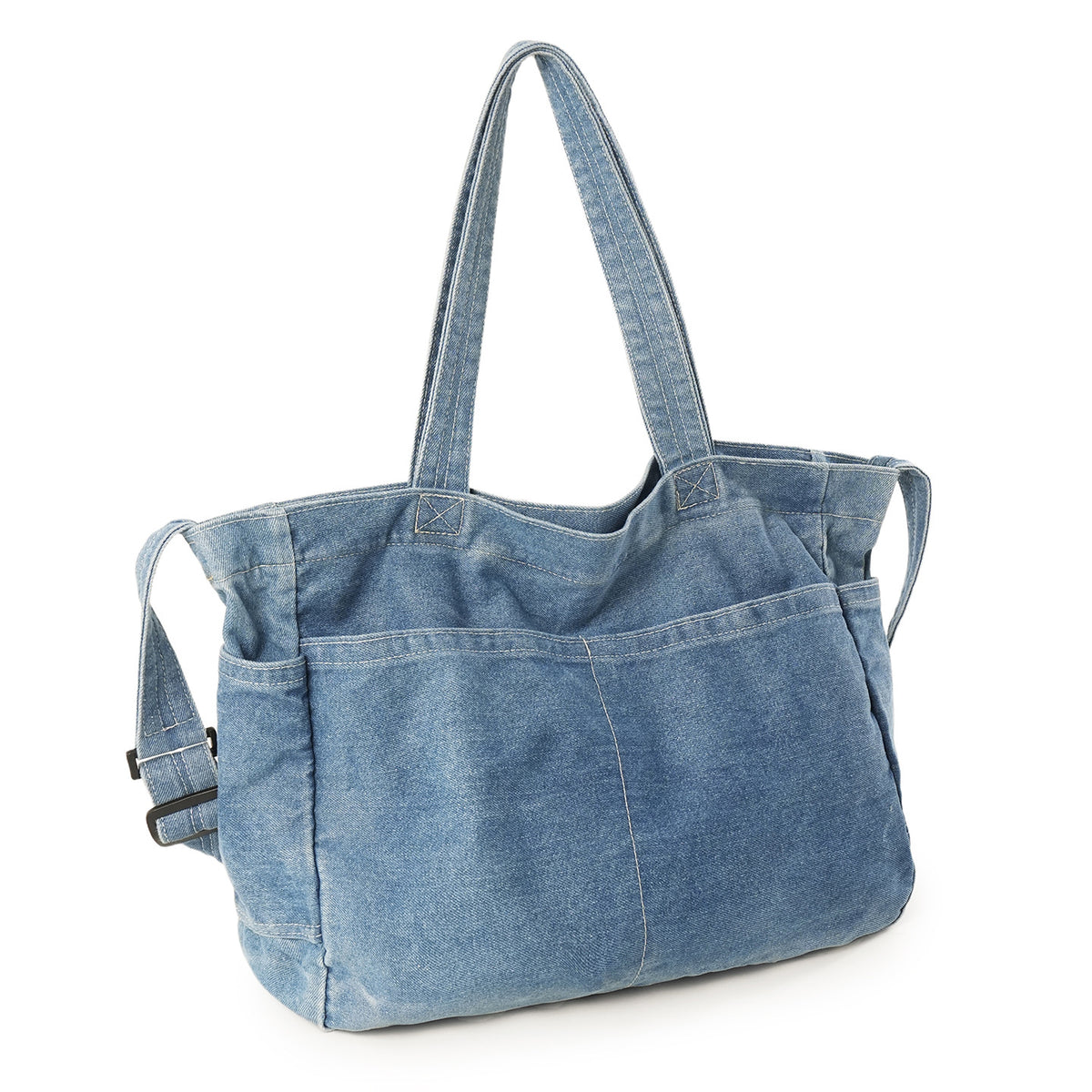 Denim Neutral Large Capacity Trend Cloth Design Lazy Women's Shoulder Bag