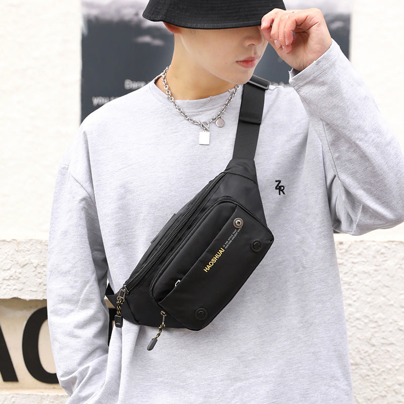 Men's Multifunctional Pocket Fashion Trendy Pouch Men's Chest Bags